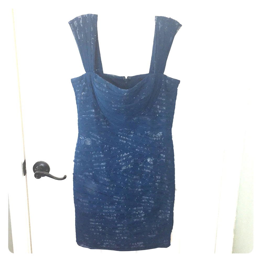 BCBG Blue BodyCon Dress